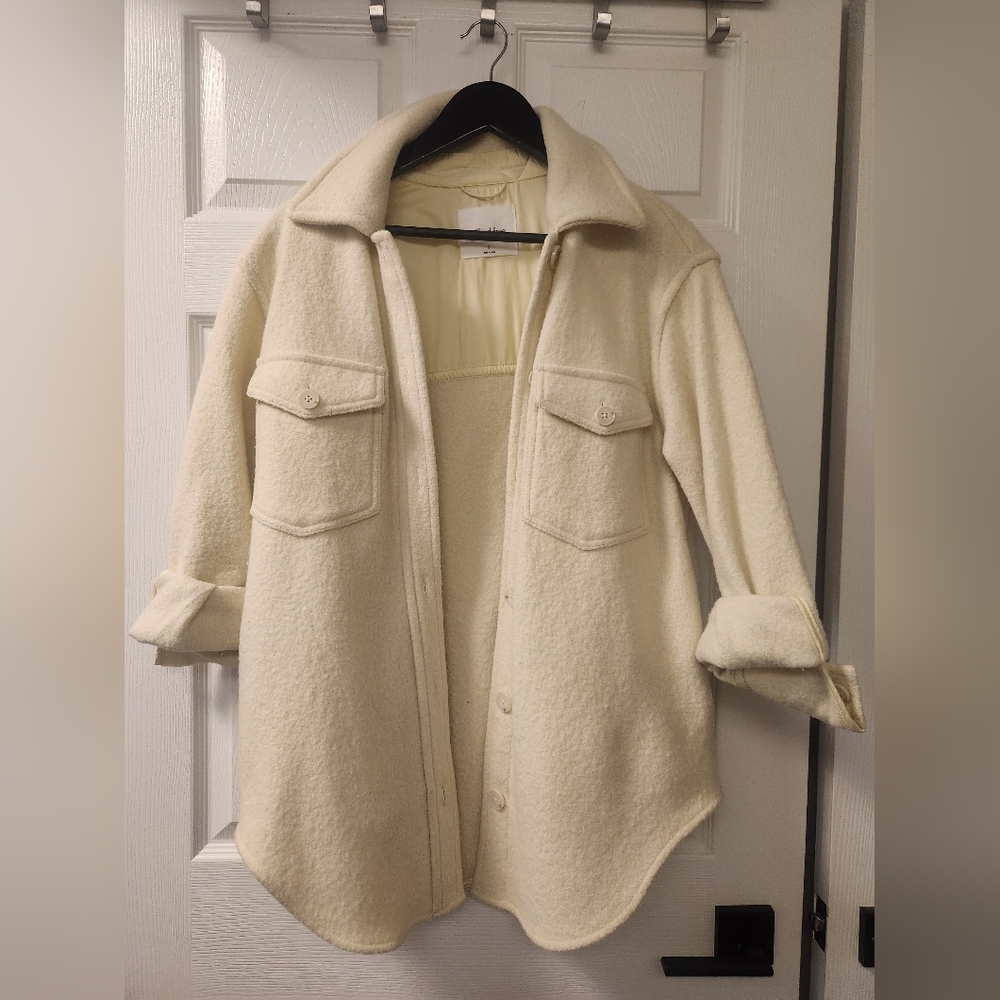 Wilfred Free Ganna Shirt Jacket - Pear Sorbet - S